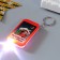 Flashlight on the ring "Grandfather Frost - Magic nearby" 6.5x3.5x1 cm