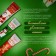 New Year's gift set of cosmetics. Hand creams. Red-green series