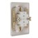 Double SE GLOSSA, 16 A, 250 V, built -in, with salary, IP20, white, GSL000124
