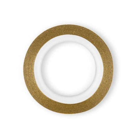 Thread for adhesive -based nails TNL, 2 mm, mother -of -pearl, red gold