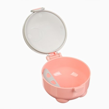 Container for storage of baby food, 150 ml., Pink color-8