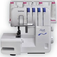 Overlock Brother 3034 DWTV, 8 operations, 4 threads, 1300 tbsp/min, edge -blade seam, white