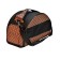 Bag-carrier zoonik Medium semicircular with pockets, 40 x 21 x 25 cm, mix of flowers