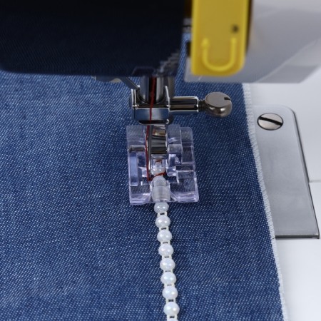 Feet for sewing machines for sewing beads-3