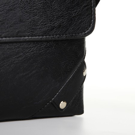 Male bag, black color-3