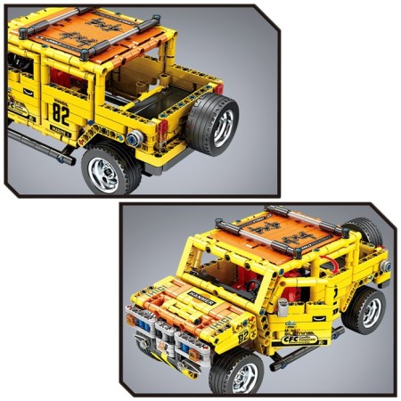 Designer inertial "SUV", collectible model, 642 parts-2