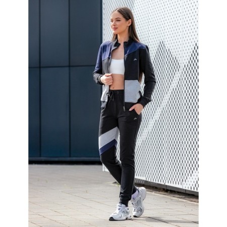 Female ishomatic costume, size 48, black color, blue-3