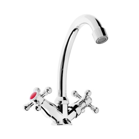 OMEGA 3306-1 kitchen mixer, hairpin, ceramic crane-bokes, chromium