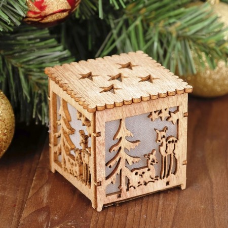 Winter Forest Highlighting Decor