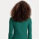 Turtleneck female, color dark green size 50 (xl)