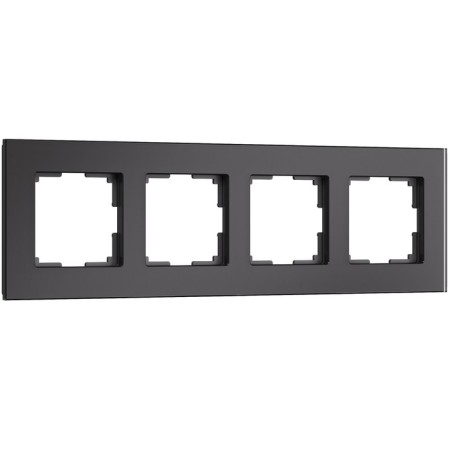Frame for 4 posts Senso (black, glass Soft-Touch) W0043108