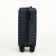 Small suitcase 18 "on lightning, code castle, 4 wheels, blue color