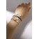 Bracelets "Demetrons" fish with daisies, colored, 7 cm