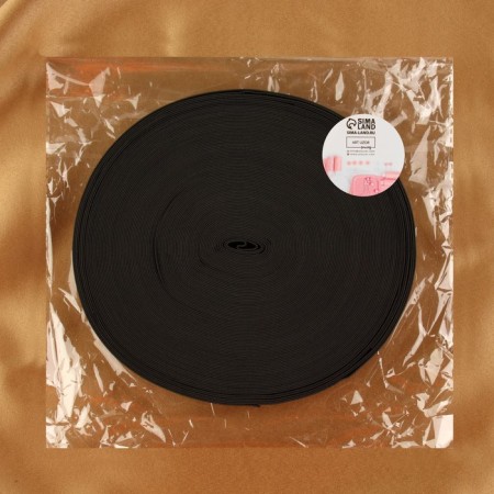 Knitted elastic, 30 mm, 25 ± 2 m, black color-2