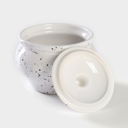 Porcelain pot for baking Veletta, 500 ml, D = 11 cm, h = 11 cm-2