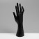 Stand for jewelry "Hand" 7.5 × 6 × 24, black color