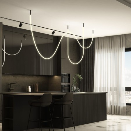 Flexible neon Elektrostandard, IP20, SMD2835, 336 LED/m, 12V, 3000K, one -way, glow warm white, without fastening-5