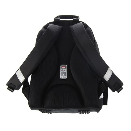 School backpack 37 x 29 x 17, Hatber ergonomic "Symbolism", black NRK21030-3