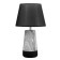 Helpers "Adrien" E14 40W gray-black 23x23x40 cm Risalux