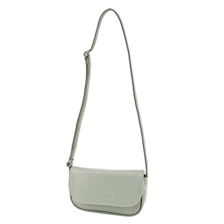 Messenger bag, valve department, gray color 11x20x6cm