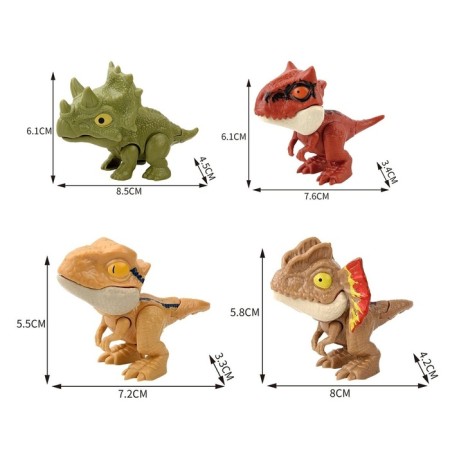Game set "Dino tootics", 4 figures-6