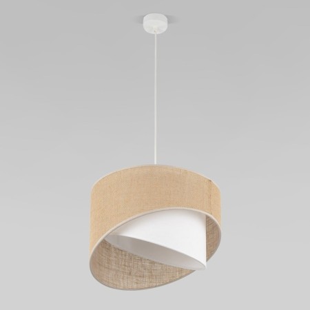 Suspended lamp TK Lighting Marlon 4826, E27, 1x40W, 380x380x1700 mm, white color-1