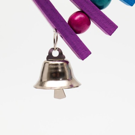 Toy for birds "Rainbow swing", mix-3