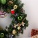 Festive wreath "Christmas", handmade