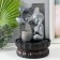 The desktop fountain from the network, the backlight "Little Buddha against the Stone Wall" 27x20x20 cm