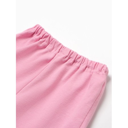 Children's sliders "bunny", pink color, height 68-2