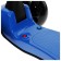 Folding scooter, light wheels PU 130/50 mm, ABEC 7, black color