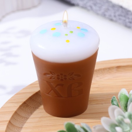 Decorative candle "Easter cup"-2