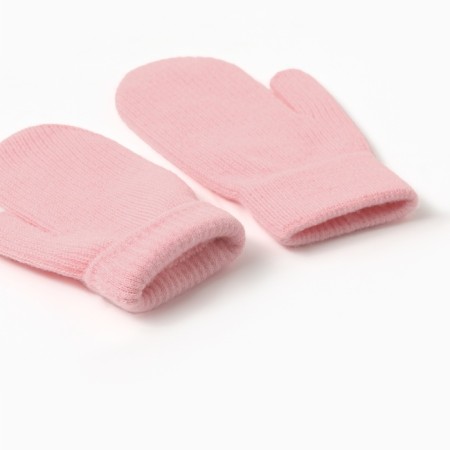 Baby mittens minku, pink color, 18 cm-2