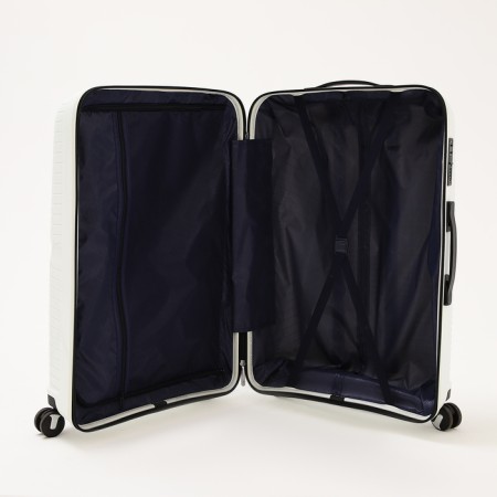 Big suitcase 28 ", lightning department, code castle, 4 wheels, white color-7