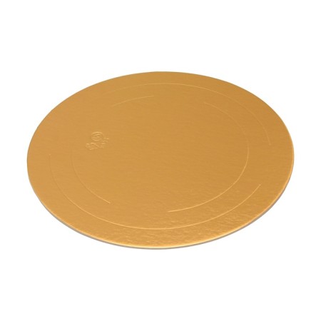 The substrate is reinforced, 24 cm, gold, 2.5 mm, a set of 5 pcs.