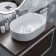 Bath shell Patch Uperwood Aura, 60 cm, oval, white