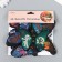 Magnet Plastic "Butterfly. Halloween" set 12 pcs mix 10 cm