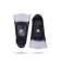 Training fins ATEMI OMP-500, silicone, rr 41-42, Chern/Bel.
