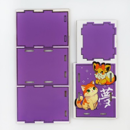 Organizer for the Office "Cuties Chibi" 6.7 x 6.5 x 9.6 cm-7