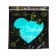 Wish flashlight "Happy Wedding", Heart, Mix Colors