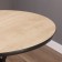 Table Kitchen Rund LDSP 22 mm, 780x780x740, Irish oak
