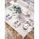 A set of napkins for setting the table "Easter hare with glasses", rectangular, size 32x46 cm, 4 pcs
