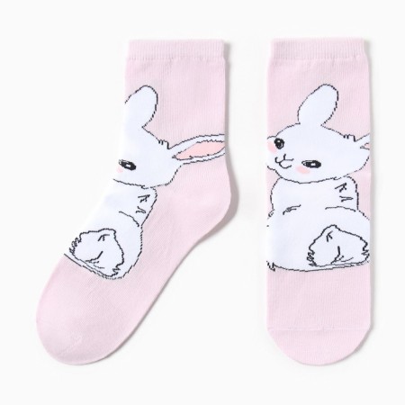 Children's socks KAFTAN "Bunny", rr 18-20, lilac