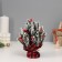 Christmas tree decor "snowy, with berries, in the bag" 17x10 cm