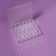 Upper forms for building, set 120 pcs, oval shape, transparent
