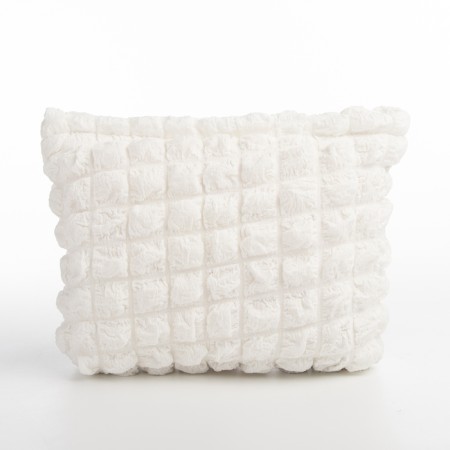 Cosmetic bag with zipper, dairy color-1
