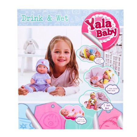 Pups functional "My baby" drinks, pisses, with accessories-6