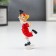 Polystone souvenir "Dancing clown with a cylinder" Red-white 8x3x4.5 cm