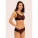 Women's brasa ada, size 80b, black color
