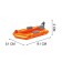 Designer "Board tower in the sea", 308 details